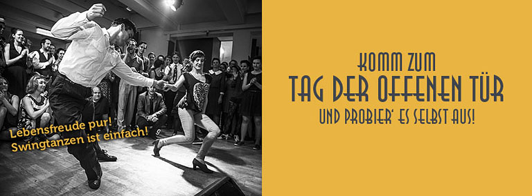 Tag der offenen Tür im Vintage Club – Swing Tanzen lernen!